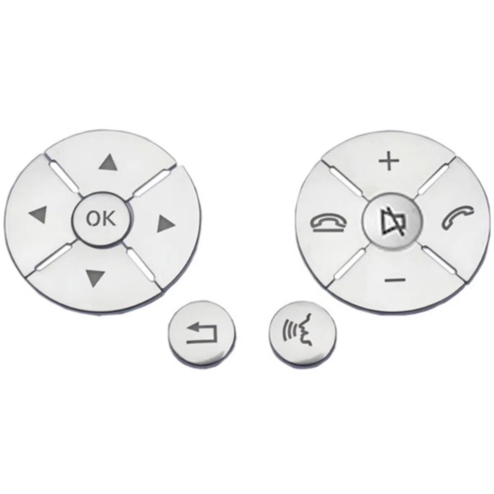 Modification Interior Compatible with Benz E Class W212 2010 2011 2012 Steering Wheel Button Trim Car Sticker Interior Accessories Auto Parts Accessory