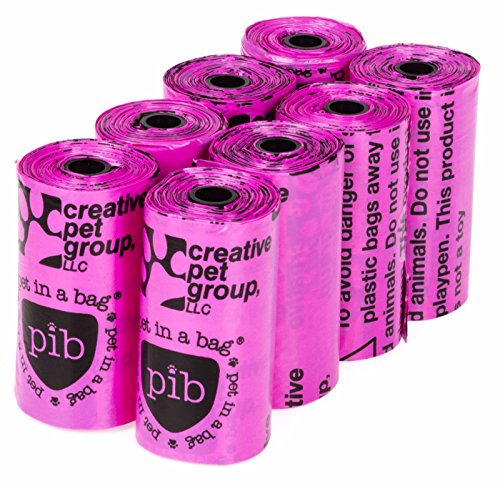 Image of 120 Heavy Duty Waste Pick-Up Bag, Pink