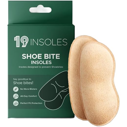Insoles Shoe Bite Protection Pads - Pack of 2
