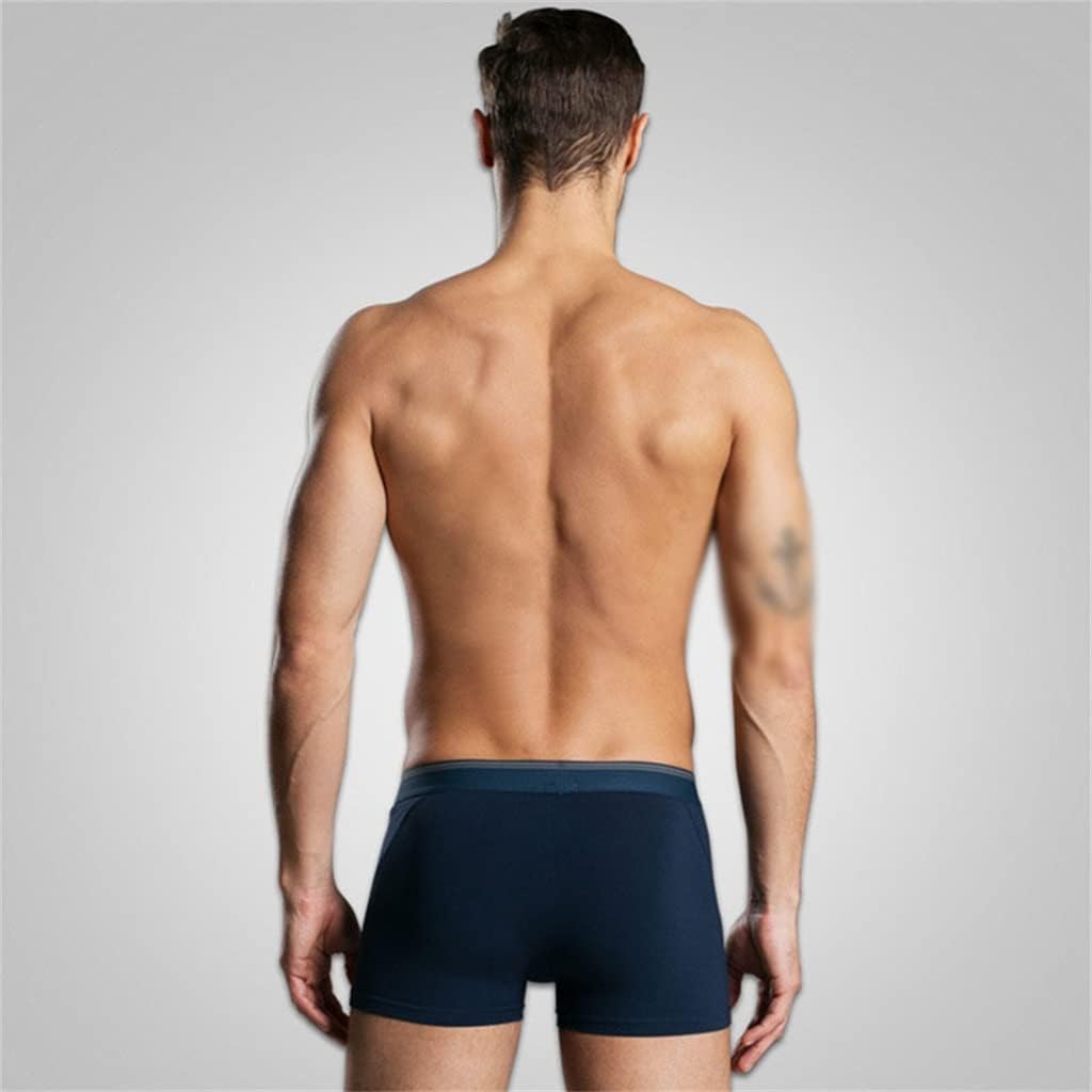 4 pieces/batch of cotton sexy panties shorts soft men's underwear
