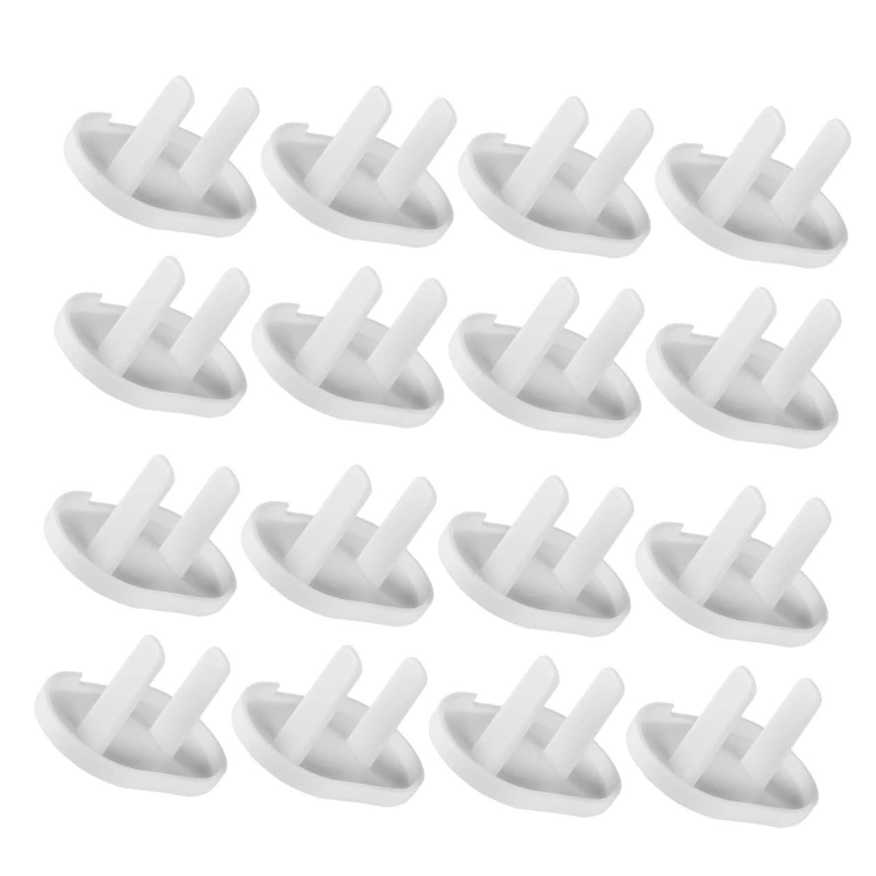 Toddmomy Childproof Socket Covers Jumbo Outlet Covers 40pcs Babyproofing Electric Plug Protectors Easy Insertion
