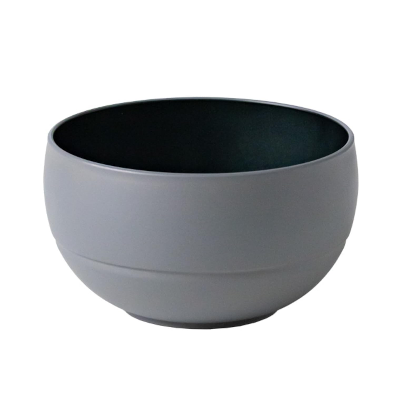 Asahi Koyo Gray Miso Soup Bowl, Microwave Safe