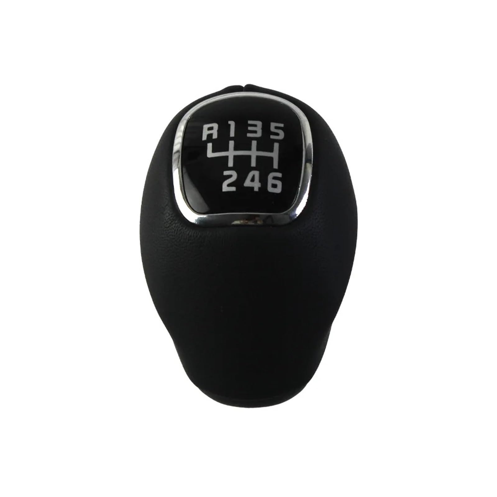 EHWLFVX Car Gear Shift for KIA for Sportage 2011-2015 for Rio 3 5 2013-2015 6 Speed Leather Gear Knob Shift Lever Shifter Handball Car Accessories(6 Speed)