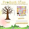 Cinrobiye 30 Set Spring Craft Kit Flower Bird Butterfly DIY Tree Spring Art Craft Ornaments Making Art Crafts for Toddler Sunday School Classroom Home Preschool Party Activities Favor Decor Supplies #1