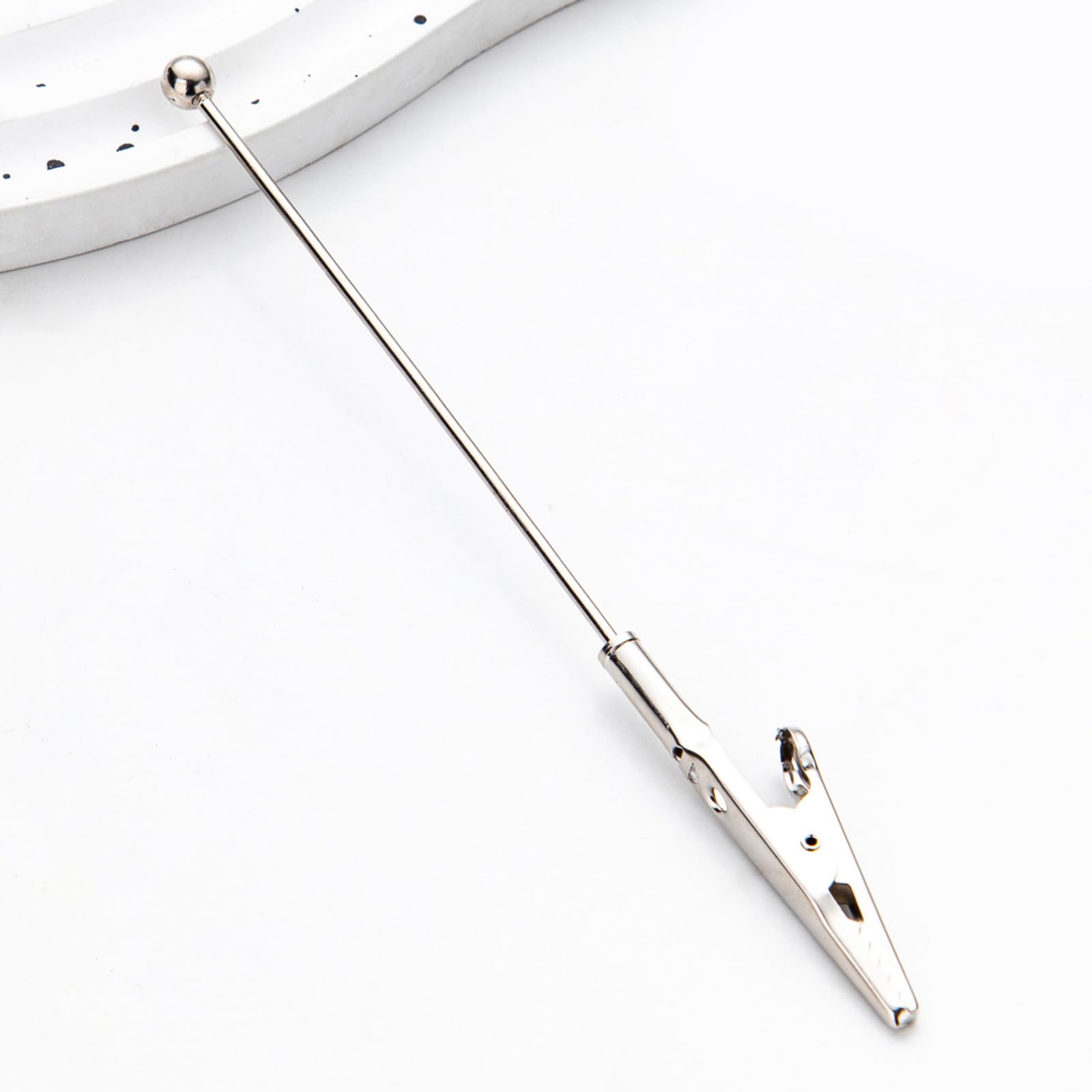 Christmas Card Photo Insert 4/8Pcs Metal Wire Alligator Clip Metal Note Clip Long-Tailed Alligator Clamp Photo Holder Clip For Card, 14.1*1.2CM Electronic Photo Holder