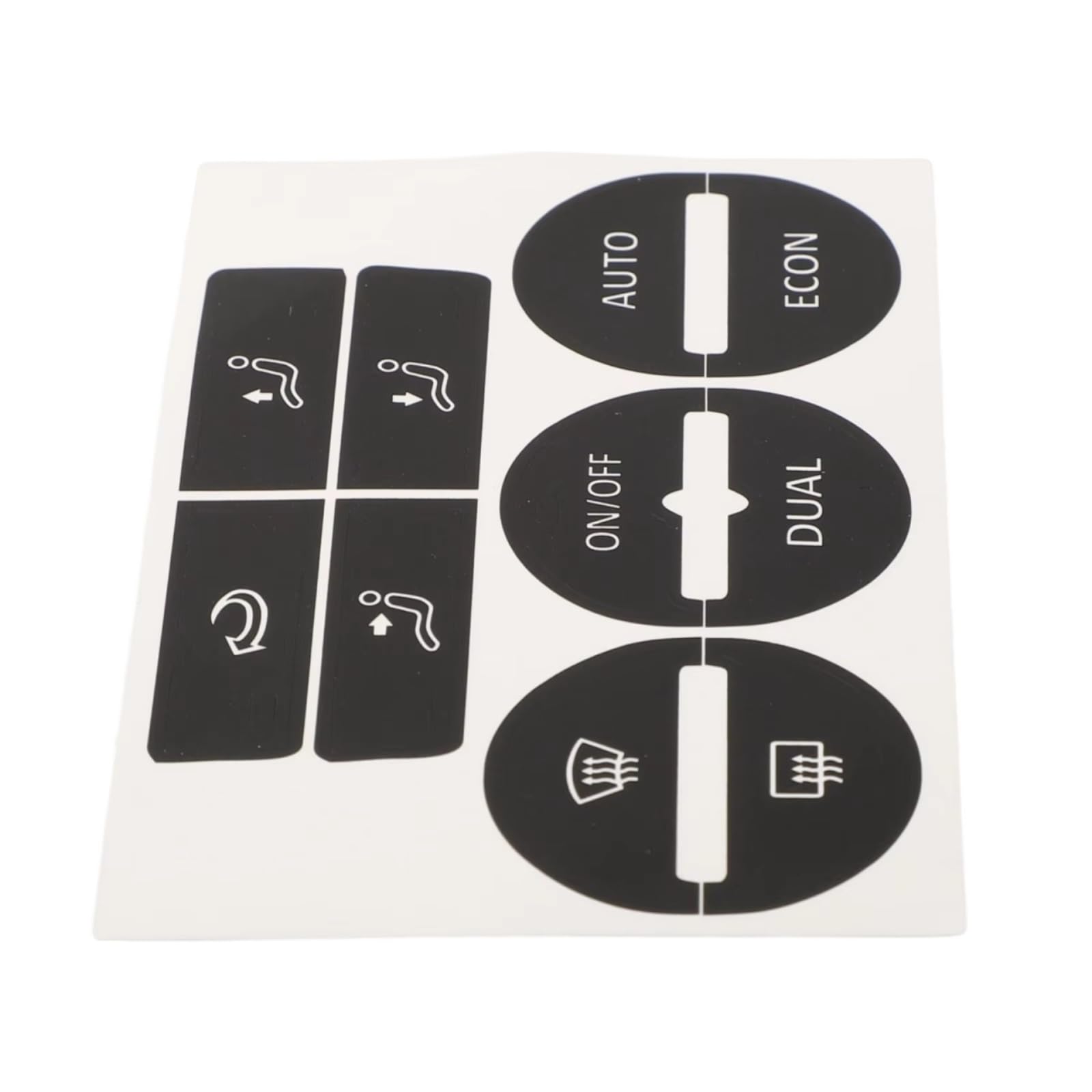 Pegatinas botón clima VW Passat 2005-2010 kit de reparación 6