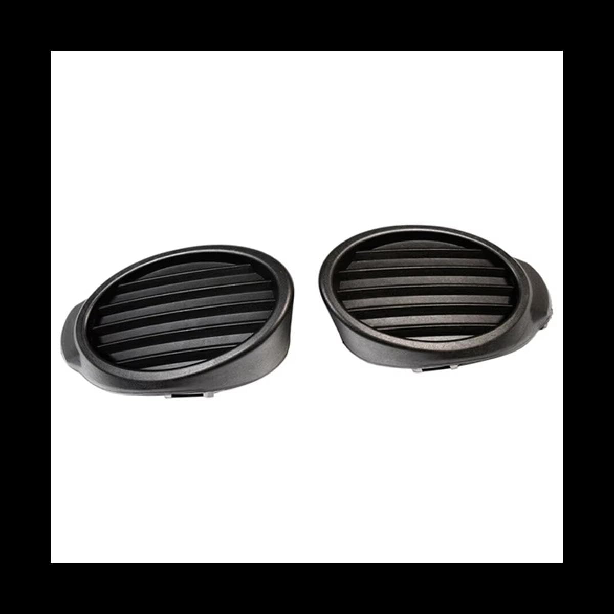 SHSYGHDAY Fit for Ford Focus 2012 2013,Car Front Fog lamp Cover,Black Car Front Bumper Fog Light Lamp Cover Grille Bezel