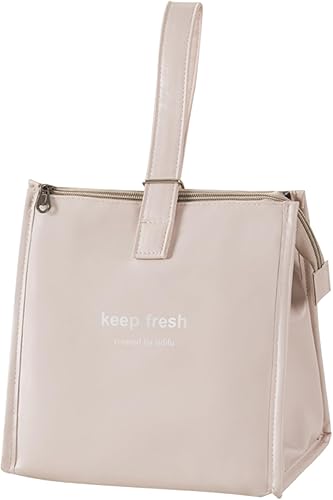 Lizbin Bolsa de almuerzo para mujeres, lonchera para mujeres y hombres adultos, bolsa de almuerzo pequeña a prueba de fugas, bolsa enfriadora, bolsa