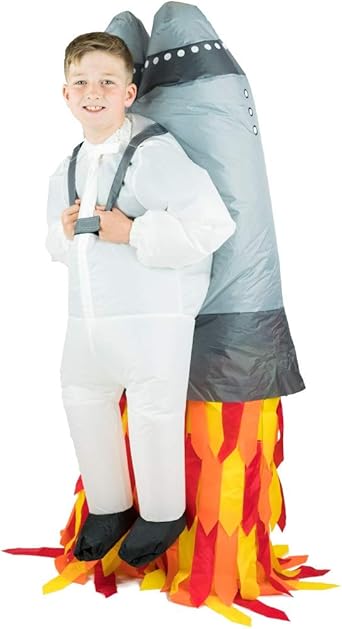 Bodysocks® Inflatable Jetpack Lift You Up Costume (Kids) : Amazon.co.uk ...