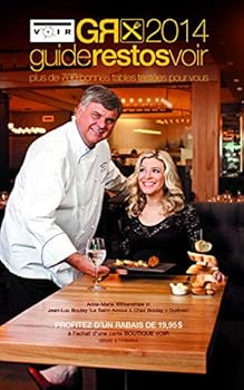 Paperback GUIDE RESTOS VOIR 2014 [French] Book