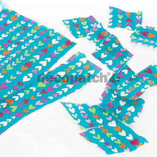Papier Décopatch tiny hearts 30x40 cm pour personnaliser vos objets abîmés - 2