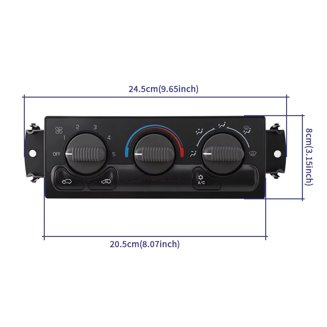 Panneau clim Pour Chevrolet Pour Silverado 1500 2500 1999