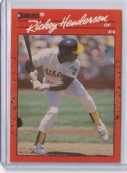 Rick Henderson Elite Edition 入手難シューティング Amazon.com: 1990 Donruss #304 Rickey Henderson : Everything Else