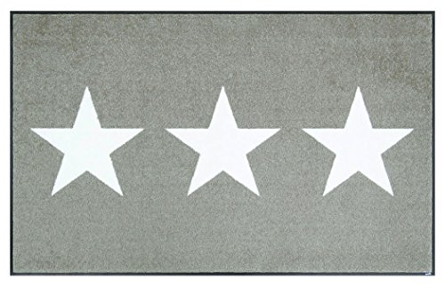 クリーンテックス ジャパン 玄関マット Stars sand 75×120cm wash+dry AB00285