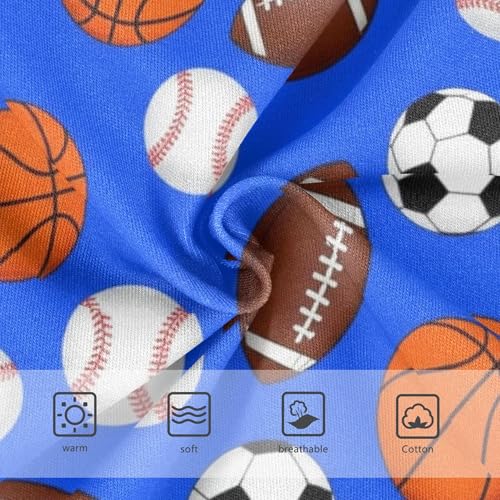 Sports Balls Footballs Blue Toddlers Underwear Floral 2t Cotton Girl Panties Cute Designer Briefs Kids Undies3