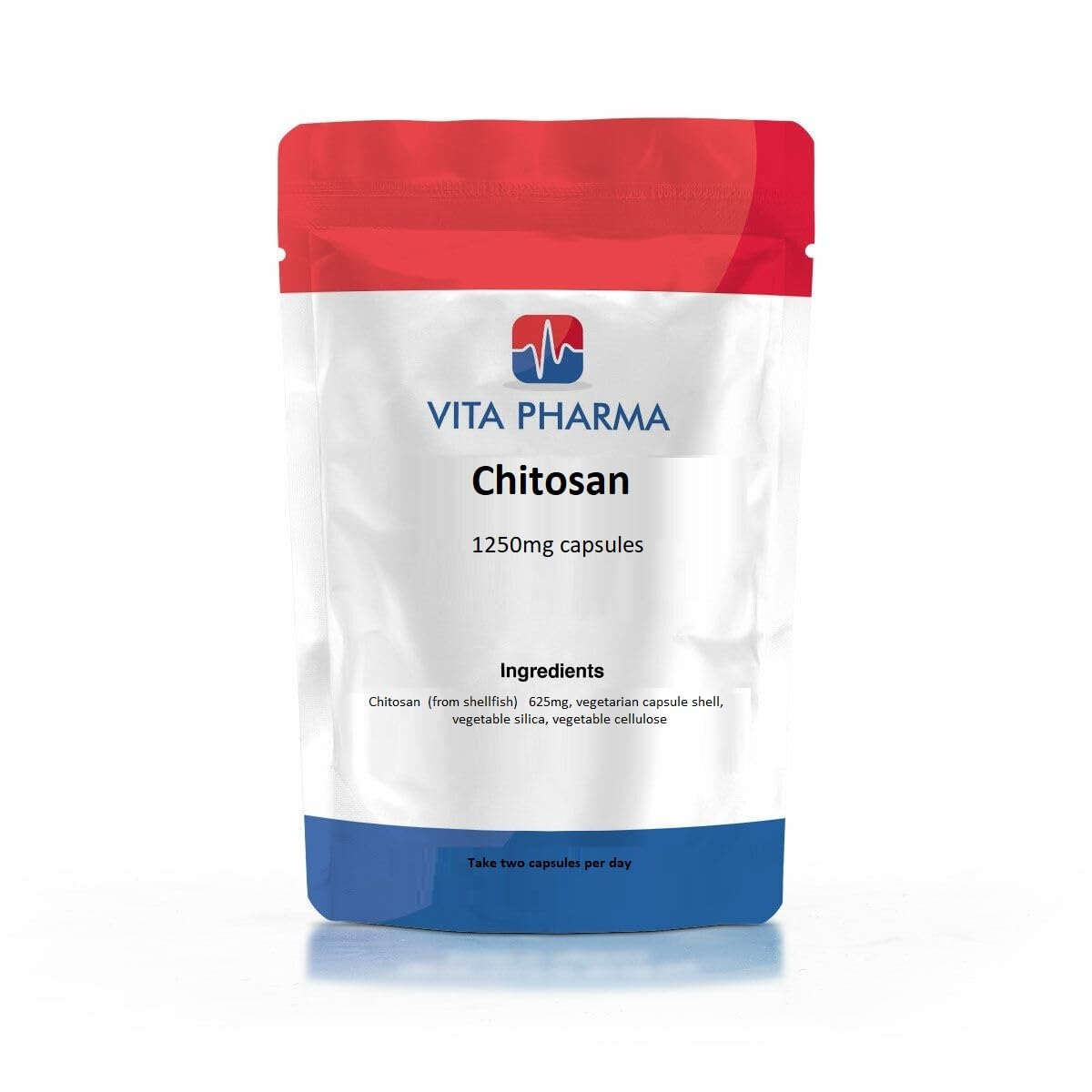 VITA PHARMA Chitosan 1250mg 365 Capsules