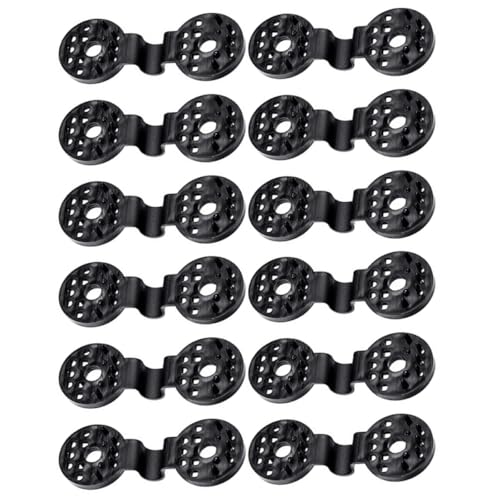Alasum 50 piezas Clips para Tela de Sombra Plástico Antipájaros Clips Fijos para Mallas de Ocultación Jardín y Patio