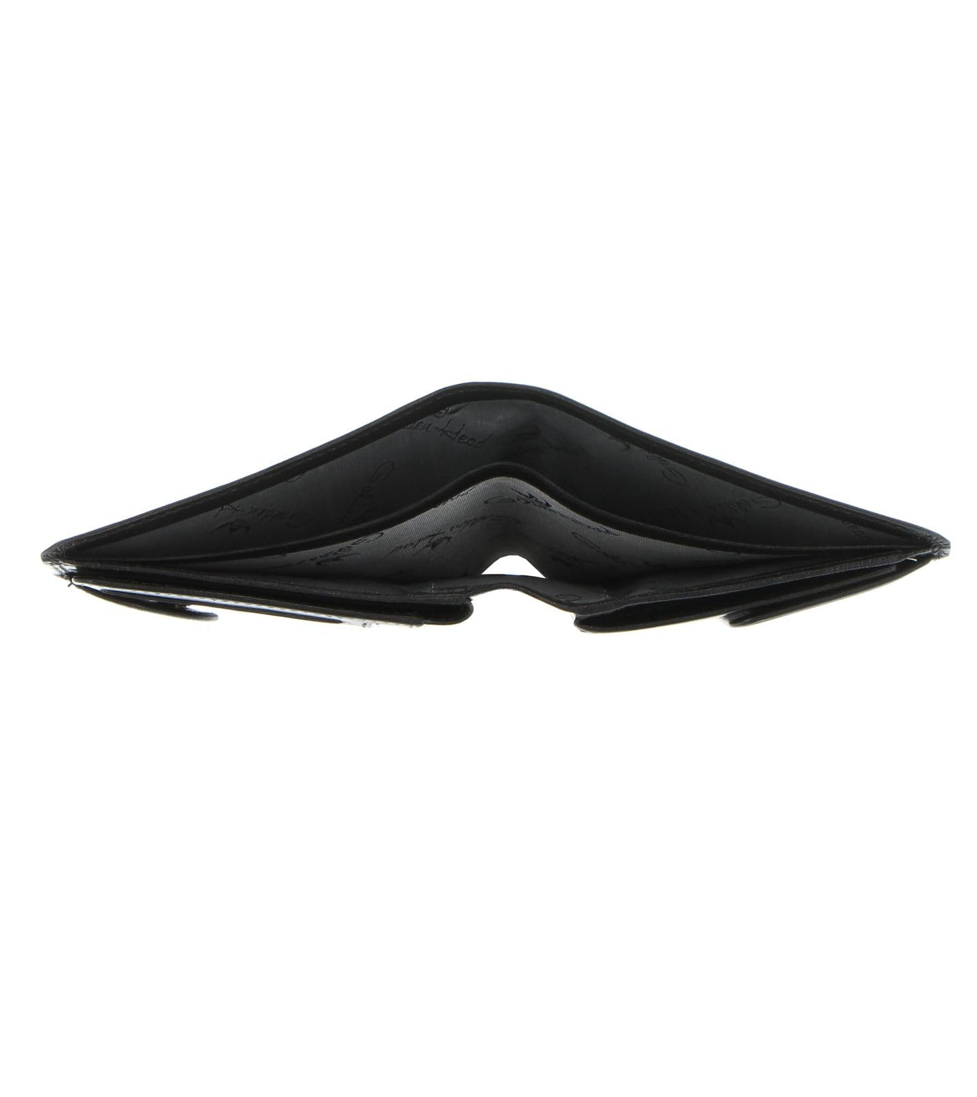 Golden Head Leder Geldbörse Colorado RFID Protect Kombischeintasche 1249 Schwarz