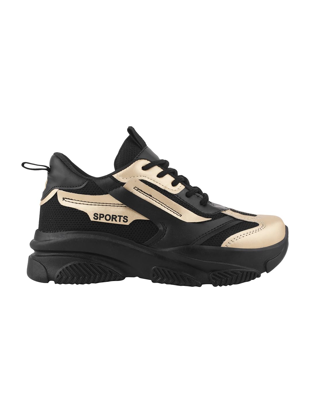 stylestry Women's Fashion Chunky Sneakers – Mesh Running Shoes with Detail, Lightweight Breathable Trainers for Walking, Gym, Casual-picture-14