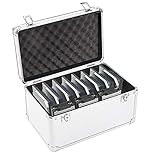 GLOTRENDS Hard Drive Case for Storage and Protection and Carrying 3.5 inch and 2.5 inch Internal Hard Drive (SSD), Fit for Internal Hard Drive of Seagate, SanDisk, WD, Samsung, etc.