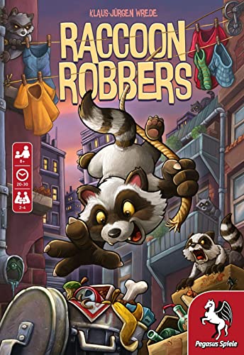 Pegasus Spiele Raccoon Robbers, Mehrfarbig (Rot, Blau, Grün, Gelb, Braun) - Image 3