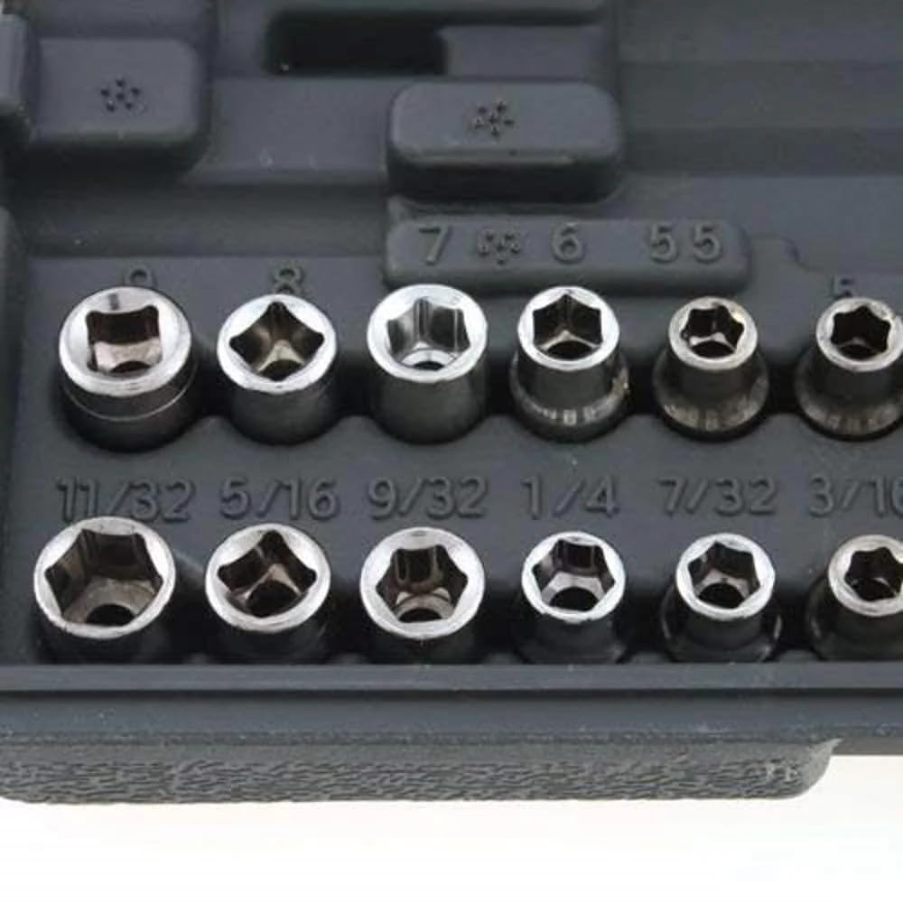 AASHA DISTRIBUTOR 41-in-1 Tool Kit Tool Kit for Home Use Tools Kit Spanner Set Socket Set Wrench Set Tools Set Hand Tools Bike Tool Kit Set Socket Wrench Set Spanner All Size(A_D_1547017) 2