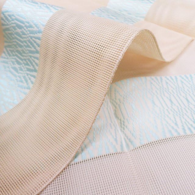 Amazon.co.jp: 特選 夏物 開き名古屋帯 なごや帯 正絹 カジュアル  