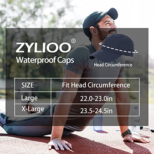 Zylioo Gorra Ejecutiva Impermeable Talla Extra Grande miniatura 5