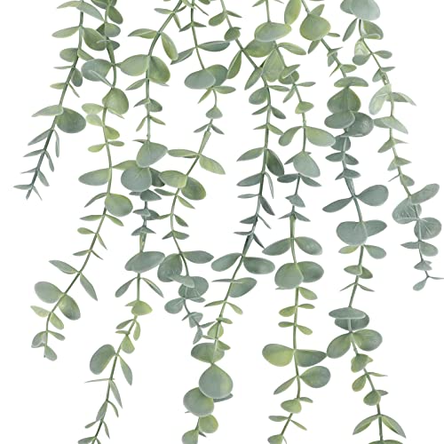 COCOBOO-2pcs-Artificial-Hanging-Eucalyptus-Plants-for-Shelf-Fake-Potted-Plant-Fake-Drooping-Plant-for-Wall-Room-Home-Patio-Indoor-Outdoor-Decor COCOBOO 2pcs Artificial Hanging Eucalyptus Plants for Shelf Fake Potted Plant Fake Drooping Plant for Wall Room Home Patio Indoor Outdoor Decor