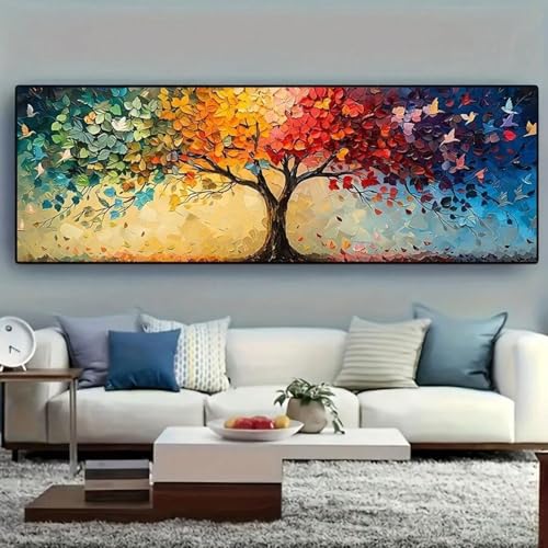 Grande toile murale contemporaine pour sublimer le design du salon