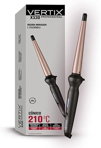 Vertix Modelador de Cabelo Profissional X330 Cônico