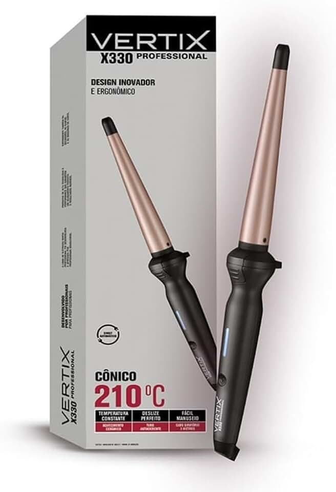 Vertix Modelador de Cabelo Profissional X330 Cônico
