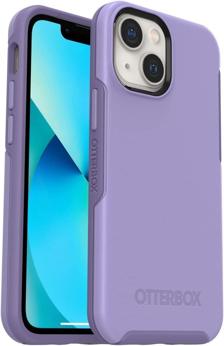 OtterBox iPhone 13 Mini & iPhone 12 Mini (Only) - Symmetry Clear Series Case - Stardust - Ultra-Sleek - Wireless Charging Compatible - Raised Edges Protect Camera & Screen - Non-Retail Packaging