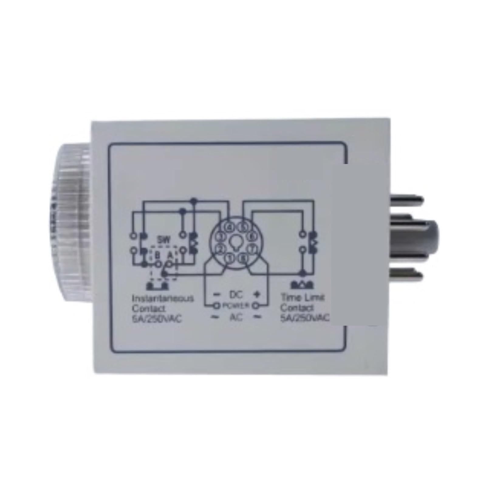 Temporizador Digital H3B-M1-110V Relé de Tiempo