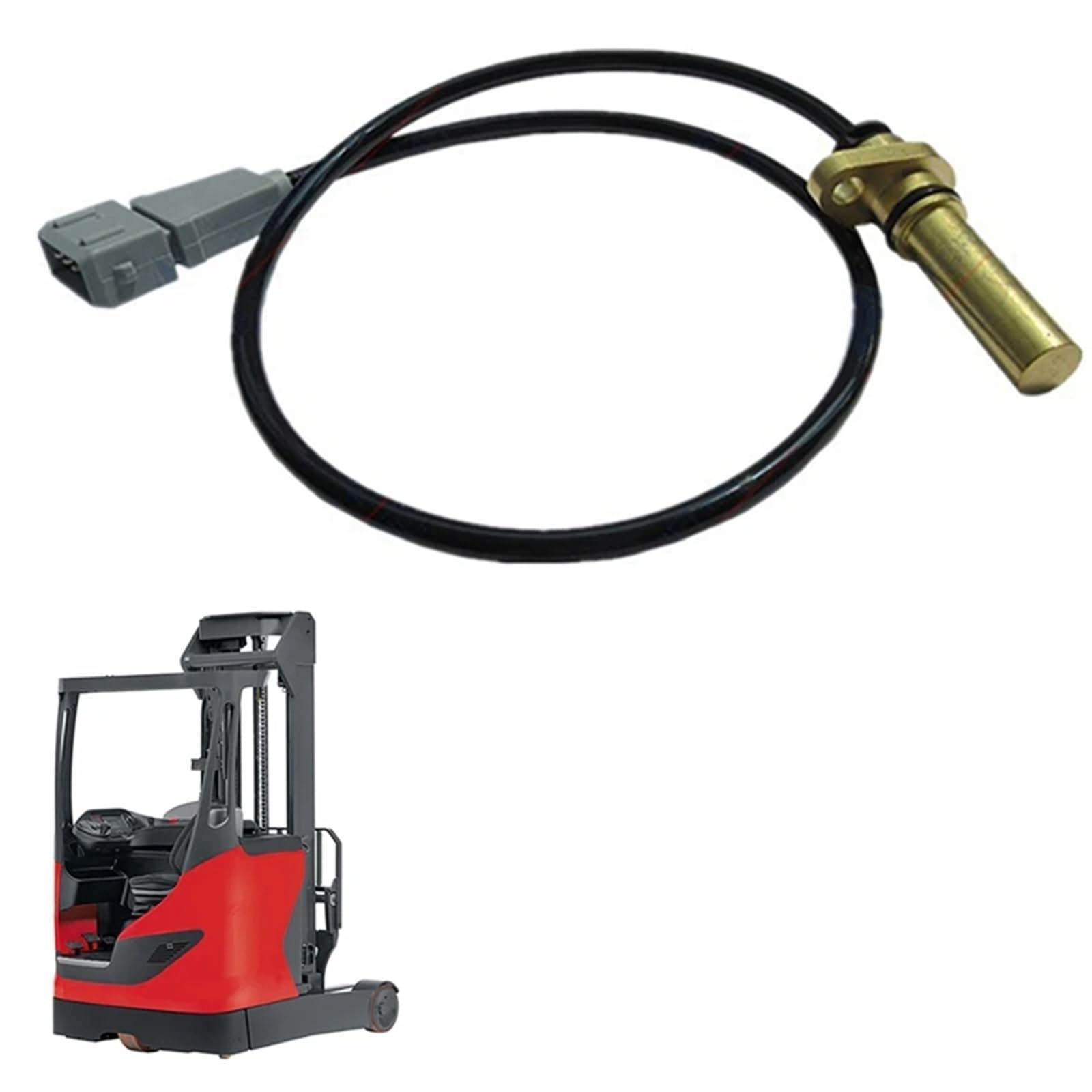 Car Speed Sensor Universal Fit For Czujnik prędkości o długości 45 mm 7917415537 pasujący do wózków widłowych Linde Electric E16/E20/T20/T30/E40/E50/H40/H50