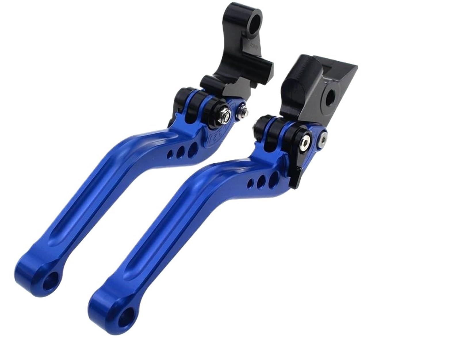 RLIMELOPGG Brake Clutch Levers for CB500F for CB-500F for CB-500 F for CB 500F for CB 500 F 2022 Motorcycle Short Long Brake Clutch Levers(Short Blue)