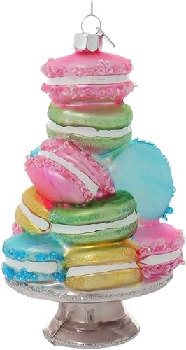 Miniatura 3 de Adorno de macarrón apilado de gemas nobles NB1472 Nuevo