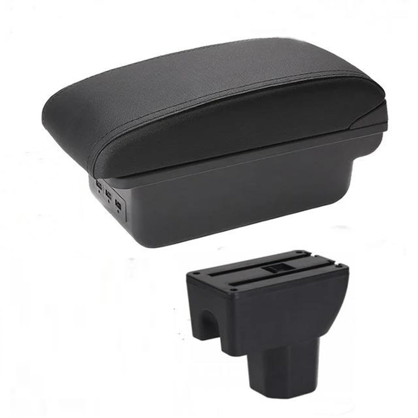 Ysdsls B-Black Black Line Car Interior Accessories Center Console Multifunctional Storage Box Armrest For Ignis