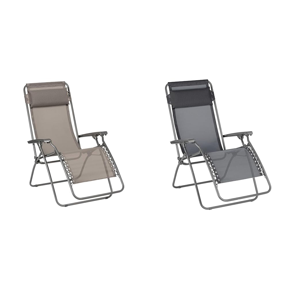 Relaxe Rt2 Lafuma fauteuil haut de gamme tube acier HLE fabrication francaise