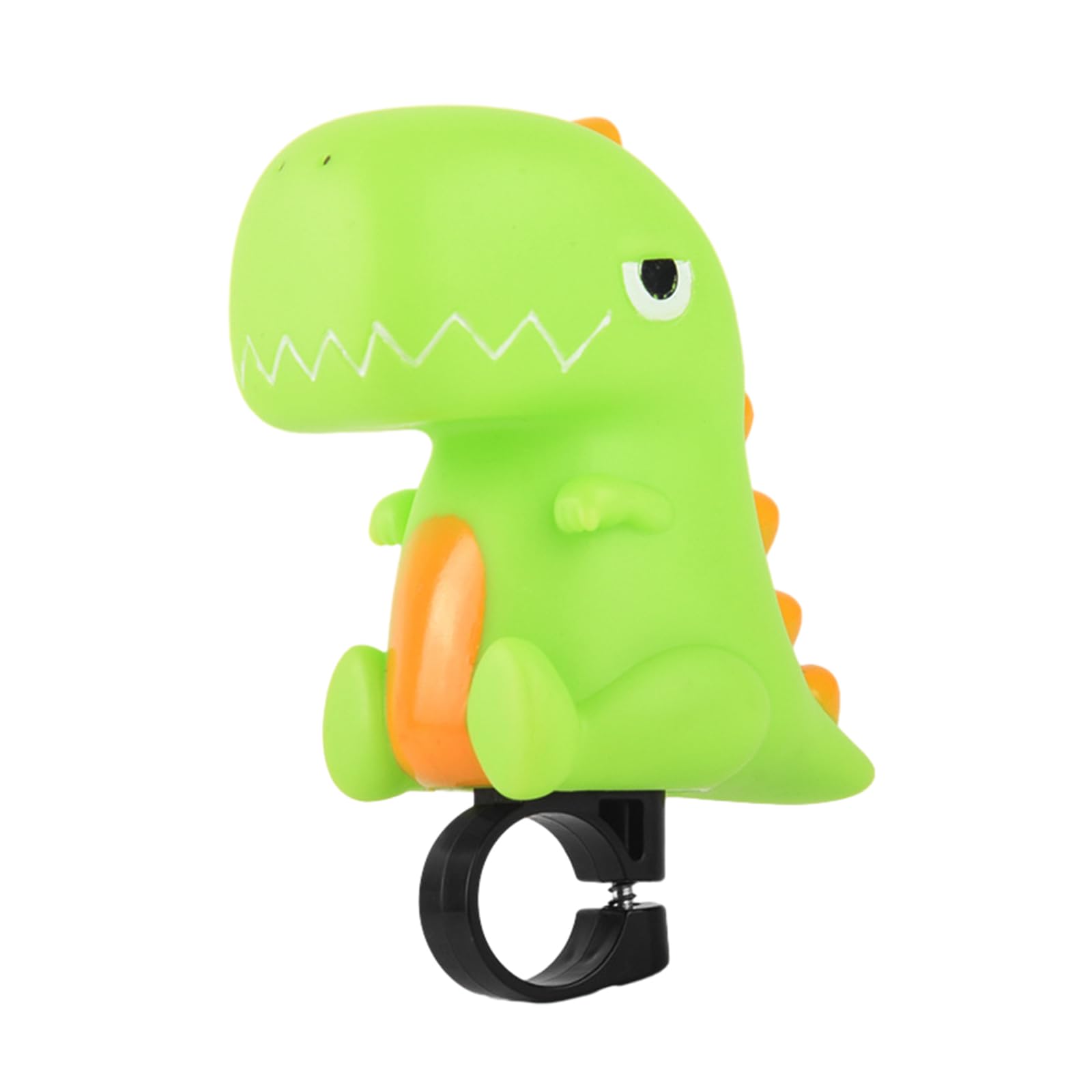Bike Bell Kids,Dinosaur Bike Bell,Children's Bicycle Horn,Cute Cartoon Bicycle Bell,Squeeze Bicycle Horn,Cute Bicycle Lights Bell for Children Boys Girls for Bike Scooter Balance (Dinosaur) — image 1