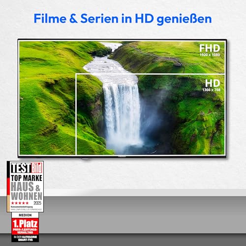 MEDION 80 cm (32 Zoll) Full HD Fernseher (Android TV, Smart TV, HDR, Prime Video, PVR, Bluetooth, MD 832100) – Bild 3