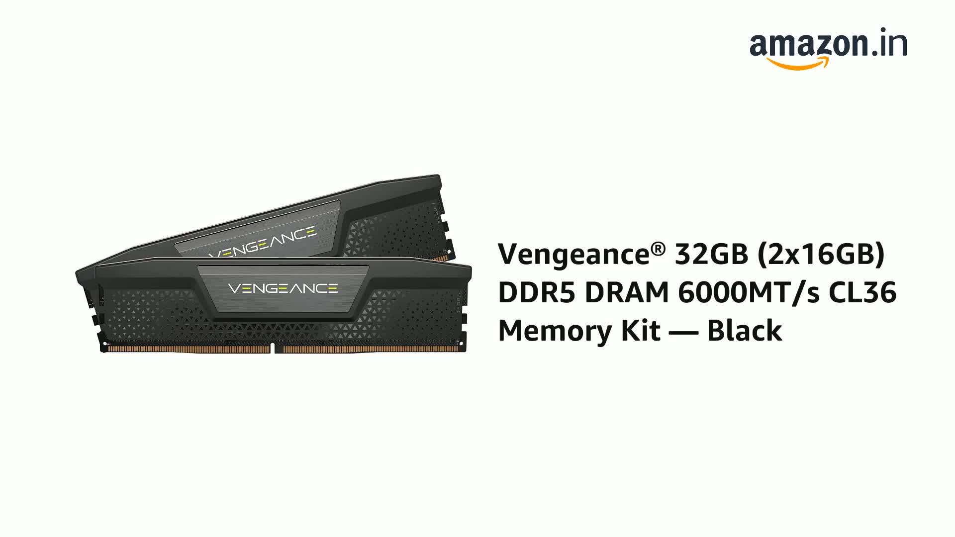 【that…】さん専用CORSAIR DDR5 32GB(16GBx2) Amazon.in: Buy Vengeance® 32GB (2x16GB) DDR5 DRAM 6000MT/s