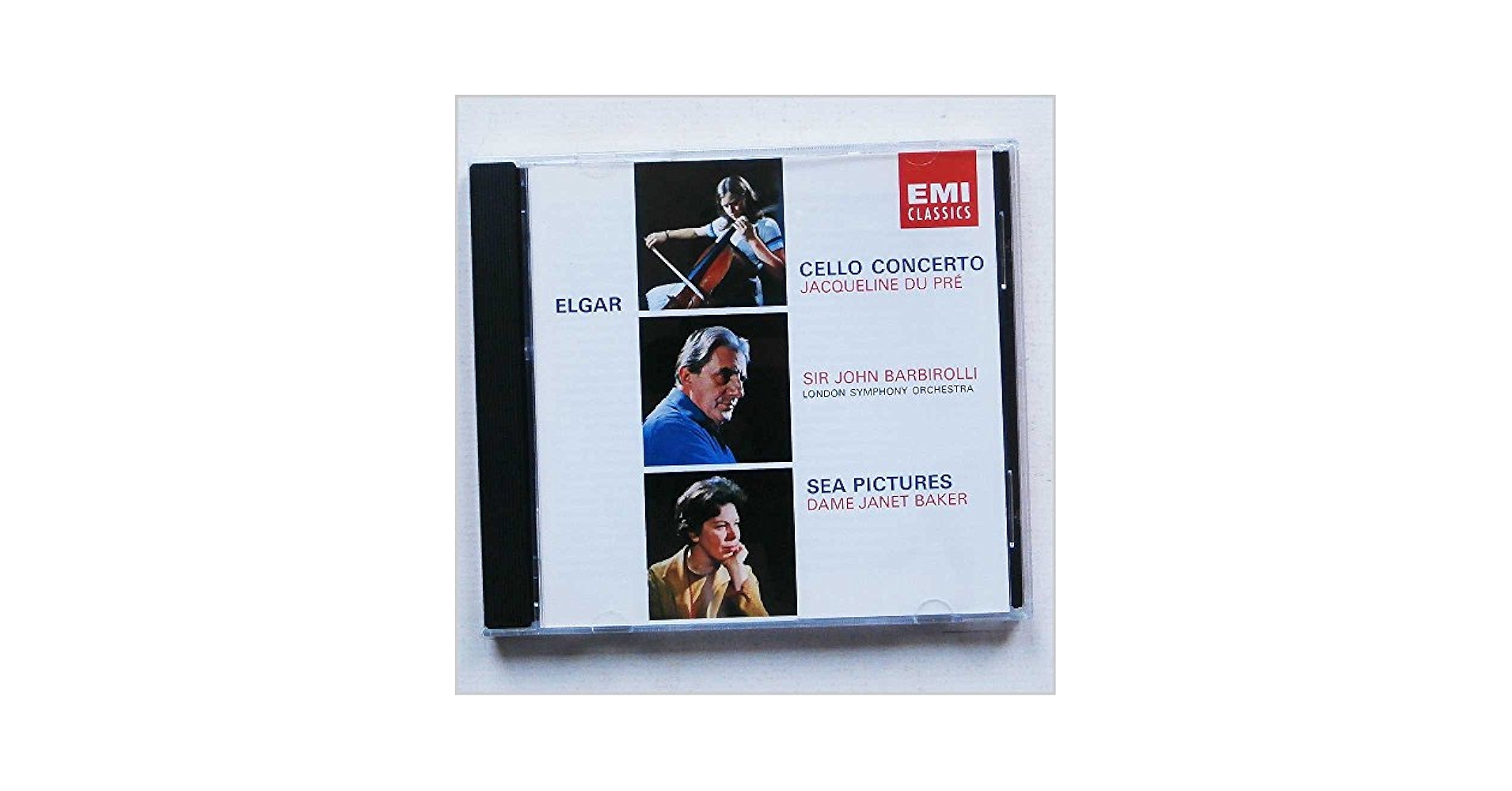 英LP Jacqueline Du Pre, Sir John Barbirolli, Janet Baker, London Symphony Orchestra Elgar: Cello Concerto / Sea Pictures /00260 Elgar, Jacqueline Du Pré, Sir John Barbirolli, London
