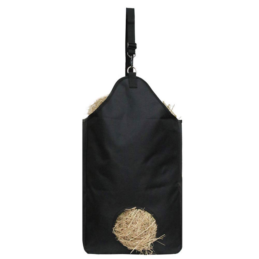 MAISDO Horse Forage Bag Donkey Feed Bag Slow Feeder Equestrian Hay Net,B