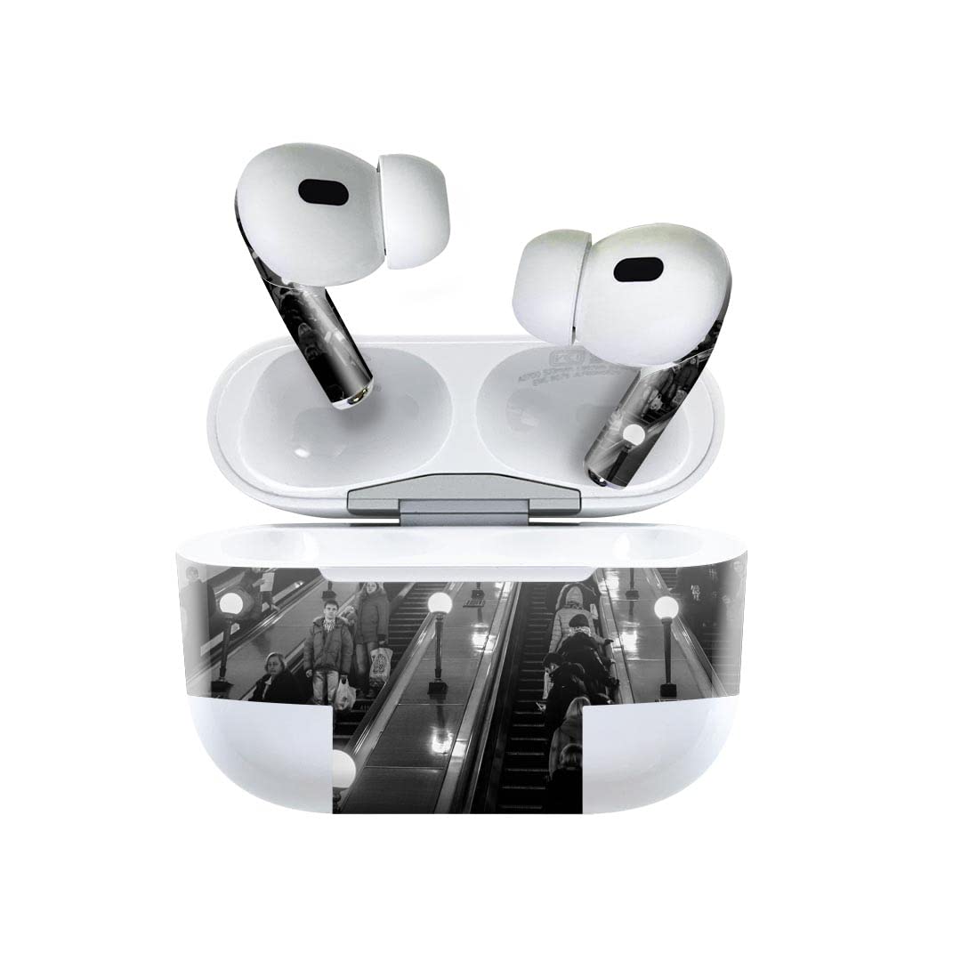 Amazon.co.jp: AirPods Pro 用 第2世代 第1世代 共通 デザインスキン