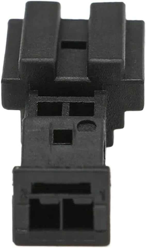 9-968699-1 Black Automotive Connector 2pin Male Wiring Harness Connector With Male Terminal 5-963716-1(20set)