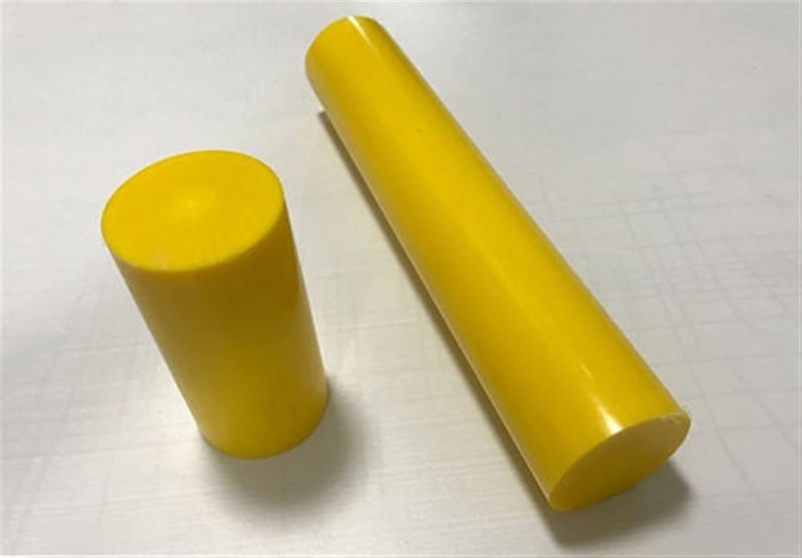 Tiges cylindriques en nylon polyoxyméthylène à faible frottement