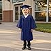 Kindergarten Graduation Cap and Gown Set with Tassel 2 Piece Sets Preschool 2026 Graduations Decorations Gifts for Kids Boys