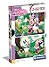 Produktbild Clementoni Disney Minnie Kinder Puzzle 2 x 60 Teile - Disney Puzzle 27 x 19 cm für Kinder ab 4 Jahre - Geschicklichkeitsspiel von Clementoni 24815