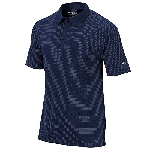 Columbia Omni-Wick Sunday Polo, Navy, Large